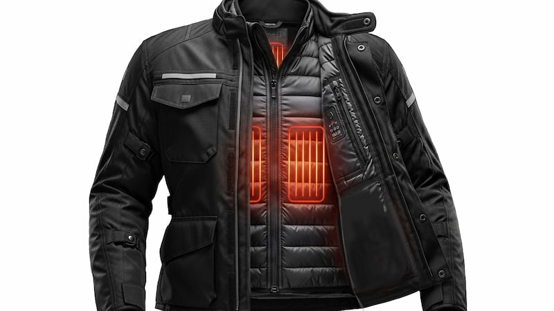 バイク用、電熱インナージャケット
