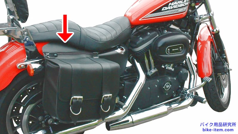 サイドバッグ固定用アタッチメント