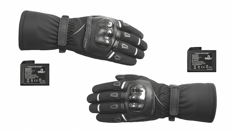 バイク用の電熱グローブ