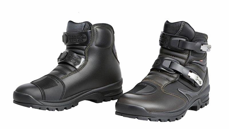 バイク用アドベンチャーブーツ、ショート