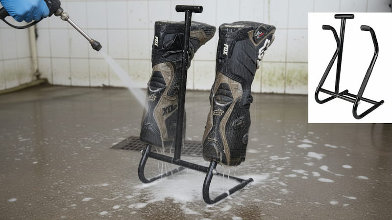 ブーツウォッシュスタンド