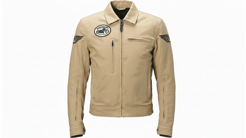 綿（コットン）のバイク用ジャケット